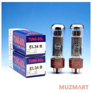 Tung-Sol EL34B Лампа для усилителя мощности (подобранная пара)