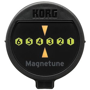 Тюнер для электрогитары KORG MG-1 Magnetune черный