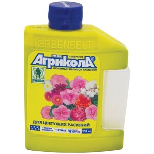 Удобрение Агрикола Аква для цветущих, 0.25 л, 0.25 кг, 1 уп.