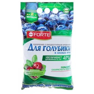 Удобрение BONA FORTE для голубики и лесных ягод с биодоступным кремнием, 2.5 л, 2.5 кг, 1 уп.