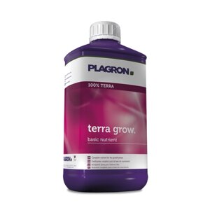 Удобрение для растений Plagron Terra Grow 100мл, Органоминеральные удобрение для роста растения
