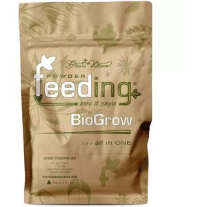 Удобрение для растений Powder Feeding BioGrow 1кг, органическое удобрение на фазу вегетации