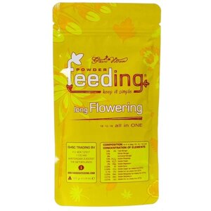 Удобрение для растений Powder Feeding Long Flowering 125 гр, удобрение на стадию цветения (9 недель и более)