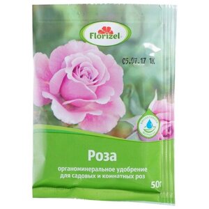 Удобрение Florizel для для садовых и комнатных роз ОМУ 0.05 кг