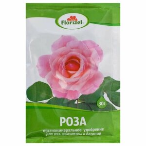 Удобрение Florizel для роз хризантем и бегоний ОМУ 0.03 кг