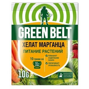 Удобрение Green Belt Хелат марганца, 0.01 л, 0.01 кг, 1 уп.