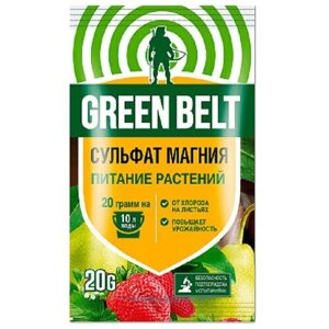 Удобрение Green Belt Сульфат магния, 10 л, 0.02 кг, 1 уп.