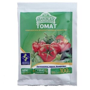 Удобрение "Ивановское" для томатов, перцев и баклажанов, 50 г
