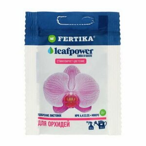 Удобрение минеральное "Фертика"Leaf Power" для орхидей, 15 г, 4 шт.