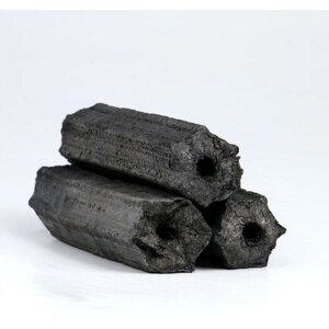 Уголь древесный брикетированный 3 кг, короб (1шт.)