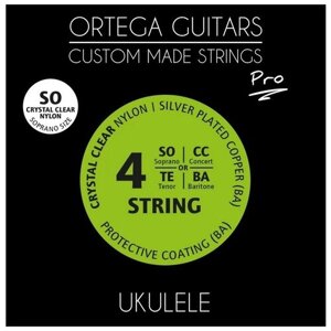 UKP-SO Pro Комплект струн для укулеле сопрано, с покрытием, Ortega