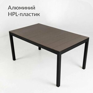 Уличный обеденный стол Амрита, алюминий, HPL