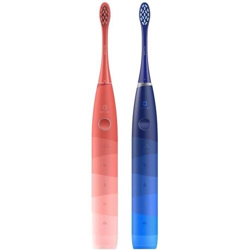 Ультразвуковая зубная щетка Oclean Find Duo Set, Blue + Red
