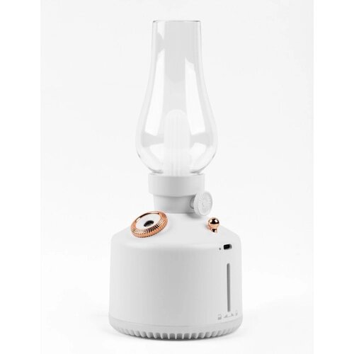 Ультразвуковой увлажнитель воздуха 3 в 1/ аромадиффузор/ диффузор для дома/ белая винтажная лампа