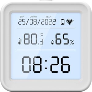 Умная метеостанция для дома iFEEL Comby IFS-STD002 с с WiFi, термометром и гигрометром, часами и календарём