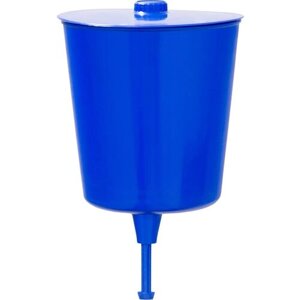 Умывальник дачный голубого цвета, пластиковый бак, объем 4 литра