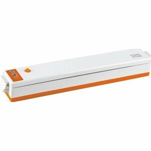 Упаковщик вакуумный 90 Вт до 25 см 2 реж бело-оранжевый HS-1040
