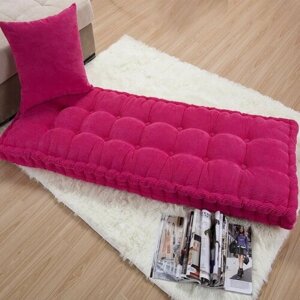 Утолщенная подушка для садового кресла сплошного цвета, 40*40