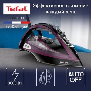 Утюг Tefal FV9835 Ultimate Pure, пурпурный металлик/черный