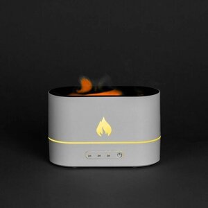 Увлажнитель-ароматизатор пламя Fuego (Белый)