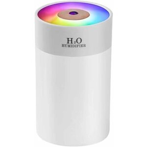 Увлажнитель воздуха ароматический диффузор настольный/для авто USB Colorful Humdifier (серый)