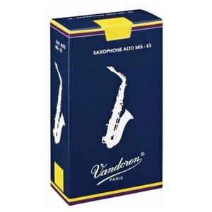 Vandoren SR212(10 штук) - Трости для саксофона Альт Традиционные №2