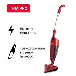 Вертикальный пылесос 2 в 1 Arnica TRIA Pro ET13310, 1500 Вт, черно-красный