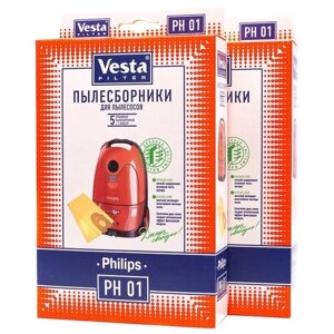 Vesta filter PH 01 Xl-Pack комплект пылесборников, 10 шт +2 фильтра
