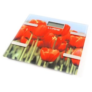 Весы электронные LUMME LU-1333 Тюльпаны, Рисунок