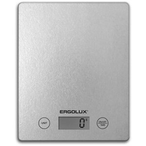 Весы кухонные ERGOLUX ELX-SK02-С03 серые металлик