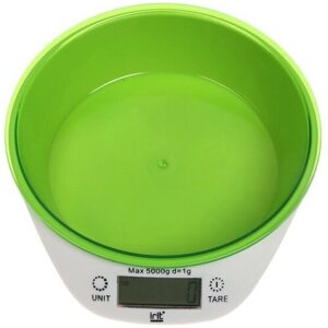 Весы кухонные Irit IR-7117 зеленые