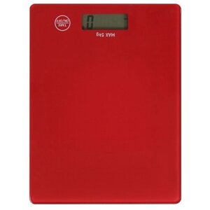 Весы кухонные WILLMARK WKS-511D (5кг, 385г, 203*153мм, цвета в ассортименте) Красный