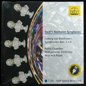 Виниловая пластинка Tacet Polish Chamber Philharmonic Orchestra / Wojciech Rajski – Beethoven: Symphonies Nos. 3 + 4 (2LP)