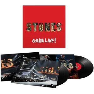 Виниловая пластинка The Rolling Stones. Grrr Live!3 LP)