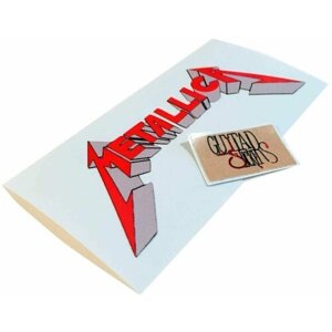 Виниловый стикер на гитару "Metallica 4"