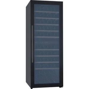 Винный холодильник Weissgauff WWC-77 DB DualZone 3 года гарантии, полностью электронное управление, блокировка от детей, перенавешиваемая дверь