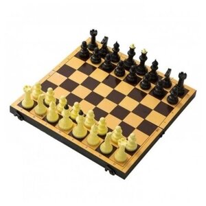 Владспортпром Шахматы Айвенго обиходные с пластиковой шахматной доской игровая доска в комплекте