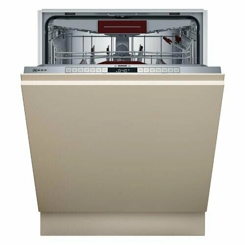 Встраиваемая посудомоечная машина NEFF S155HVX00E, полноразмерная, ширина 59.8см, полновстраиваемая, загрузка 14 комплектов
