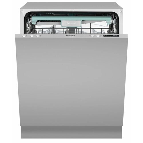 Встраиваемая посудомоечная машина с лучом на полу Weissgauff BDW 6043 D (модификация 2024 года),3 года гарантии, 3 корзины, 14 комплектов, 7 программ, половинная загрузка, быстрый режим, авто программа, таймер,