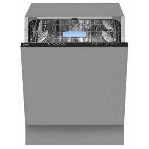 Встраиваемая посудомоечная машина Weissgauff BDW 6025, 3 года гарантии, 12 комплектов, 5 программ, быстрая программа, предварительная мойка, половинная загрузка, таймер, дозагрузка посуды, энергоэффективность А