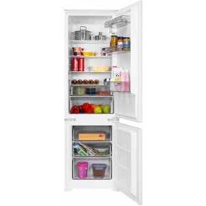 Встраиваемый холодильник Weissgauff WRKI 2801 MD 3 года гарантии, капельная система размораживания, SMART-режим, SUPER-режим, автономное сохранение холода до 13 ч, перенавешиваемые двери, LED-освещение, класс