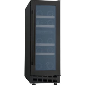 Встраиваемый винный холодильник Weissgauff WWC-17 DB DualZone компрессорный холодильник для вина, 17 бутылок, 3 года гарантии