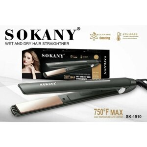 Выпрямитель для волос утюжок для выпрямления SOKANY SK-1910