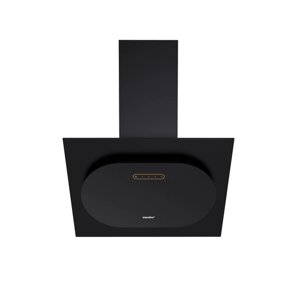 Вытяжка кухонная наклонная Comfee CHA611GB, 60 см, 3 скорости, 900м/ч, черное стекло