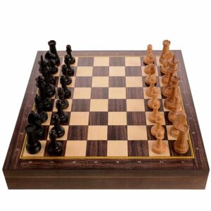 WoodGames Шахматы "Сенеж" Турнирные (38 х 38 х 5 см)