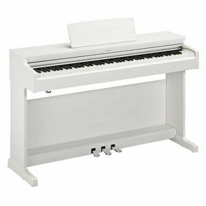 YDP-165WH Arius Цифровое пианино со стойкой и педалью, белое, Yamaha
