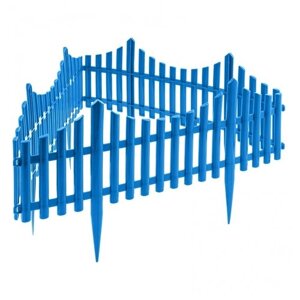 Забор декоративный PALISAD Гибкий, 3 х 3 х 0.24 м, голубой