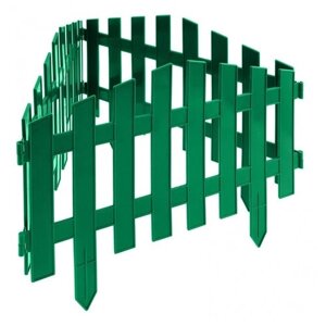 Забор декоративный PALISAD Марокко, 3 х 0.352 х 0.28 м, зеленый