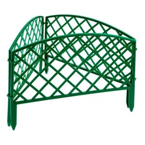 Забор декоративный PALISAD Сетка, 3.2 х 0.01 х 0.24 м, зеленый