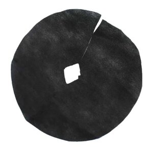 Защитная пленка АГРОТЕКС Приствольный круг для мульчирования D-60 см, 0.6 м х 0.6 м, 60  г/м2, черный